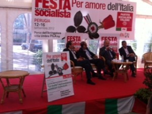 Papasso relatore al woorkshop socialista