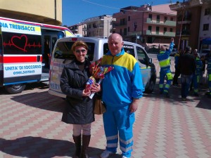 Enzo Liguori (governatore) e Mimma Adduci