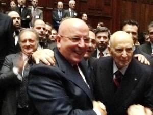 OLIVERIO CON GIORGIO NAPOLITANO