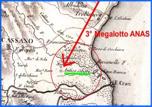 Antica carta con Sybaris -