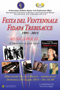 Locandina Fidapa ventennale