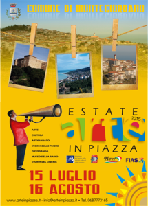 Locandina Estate Arte in Piazza