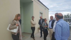 La visita dei rappresentanti del ministero e regione a Roseto