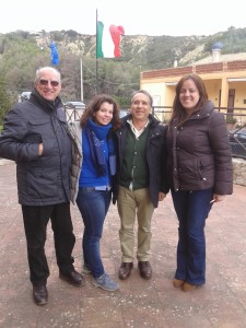 Giovanni Di Serafino,Cospito Brigida,Franco Santagata e Caterina Aletti.