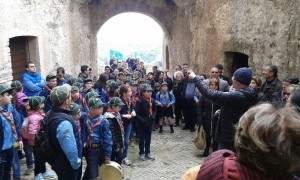 Scout al castello di Rocca