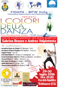 I colori della danza- Manifesto