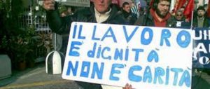 Lavoratori in corteo (Rep.)